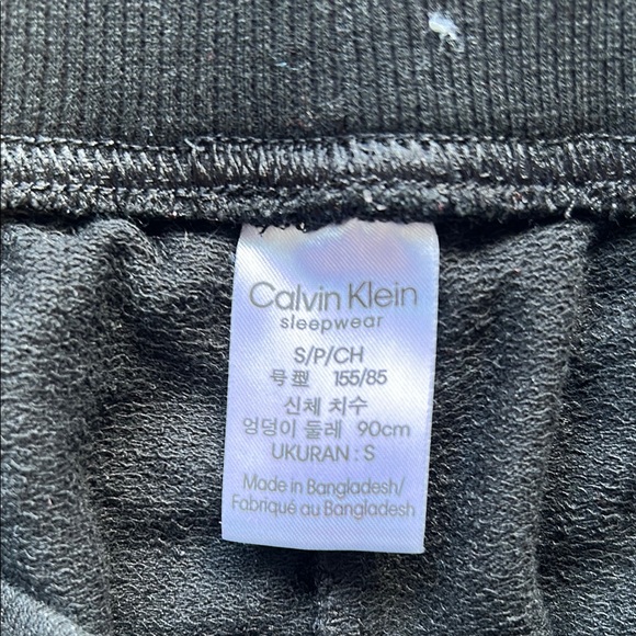 Calvin Klein Kids Black Jogger Pants - Picture 3 of 7